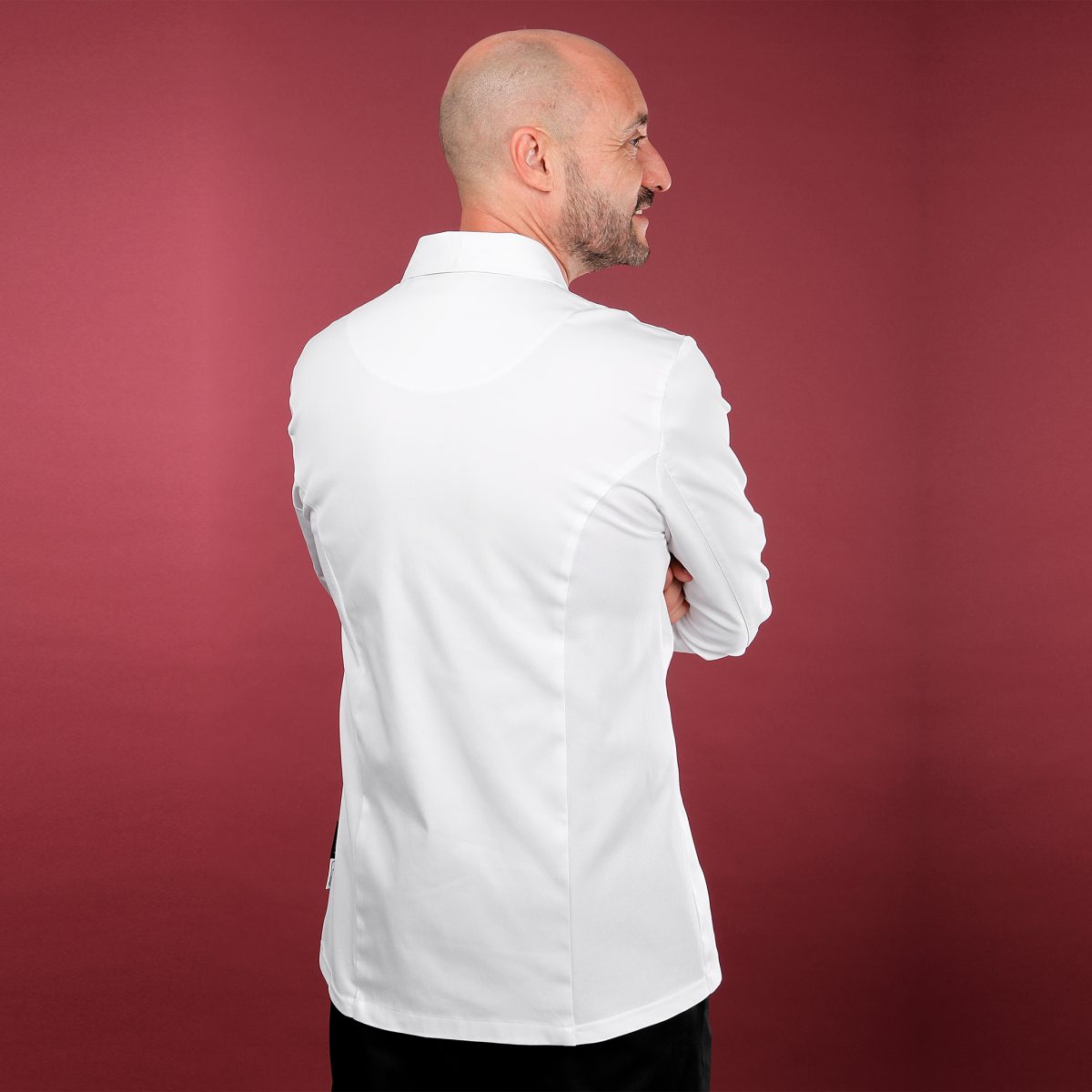 ropa laboral chaqueta blanca