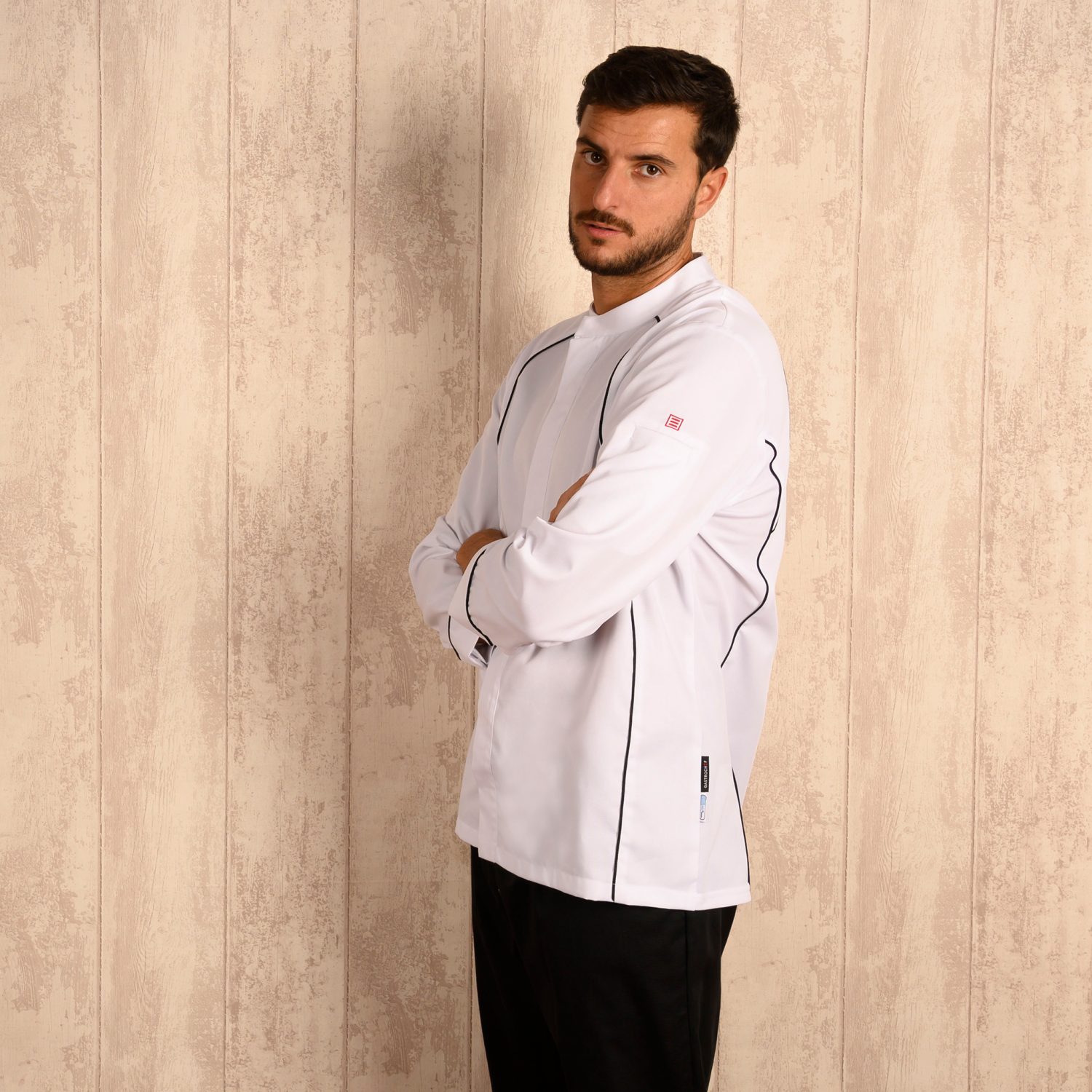 ropa laboral chaqueta blanca