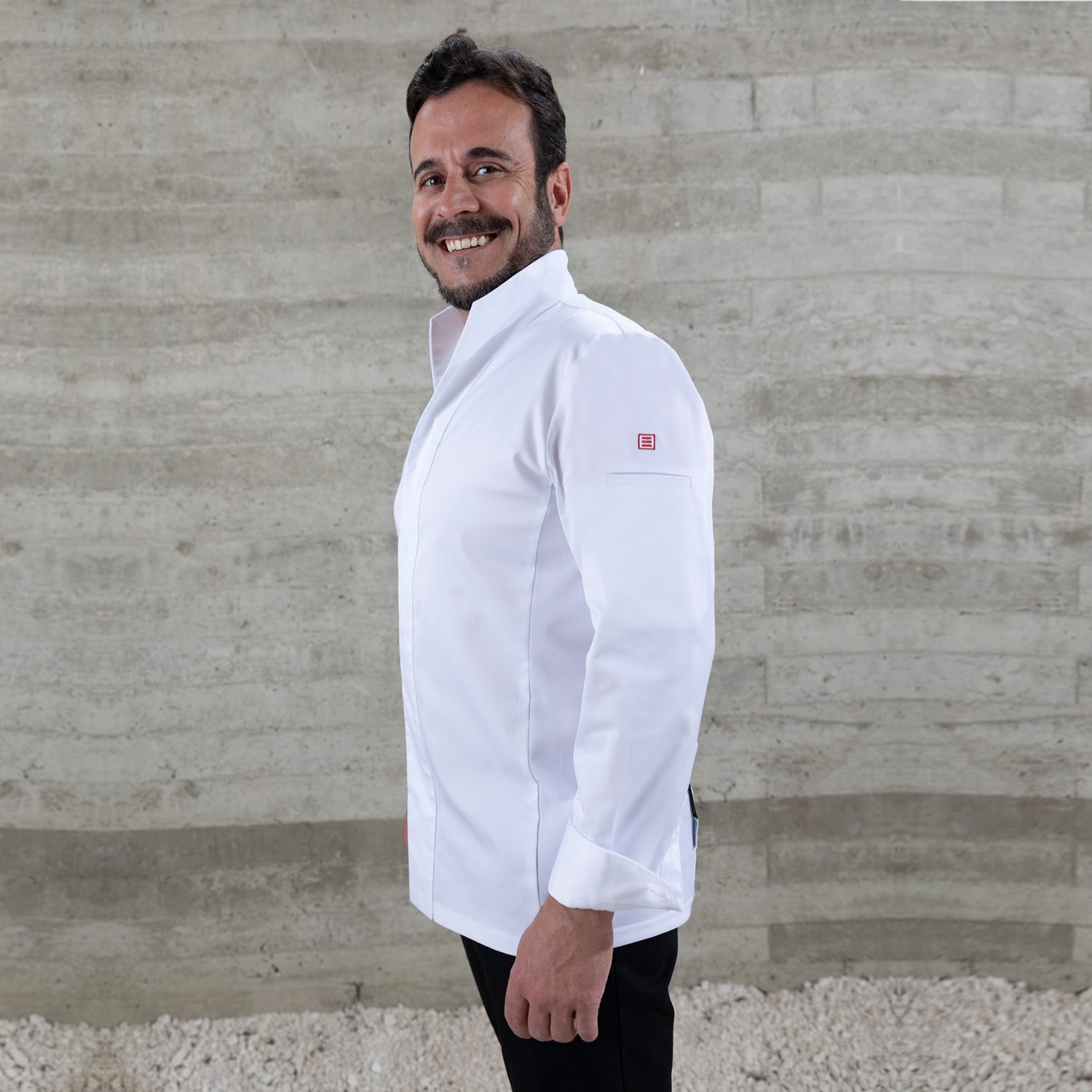 ropa laboral chaqueta blanca