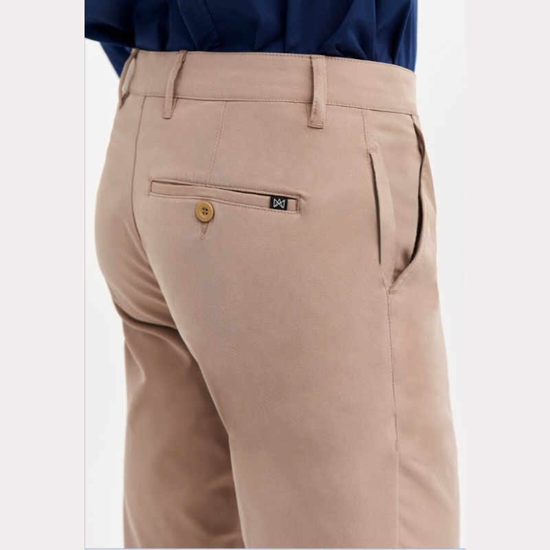 ropa laboral pantalon chino beige